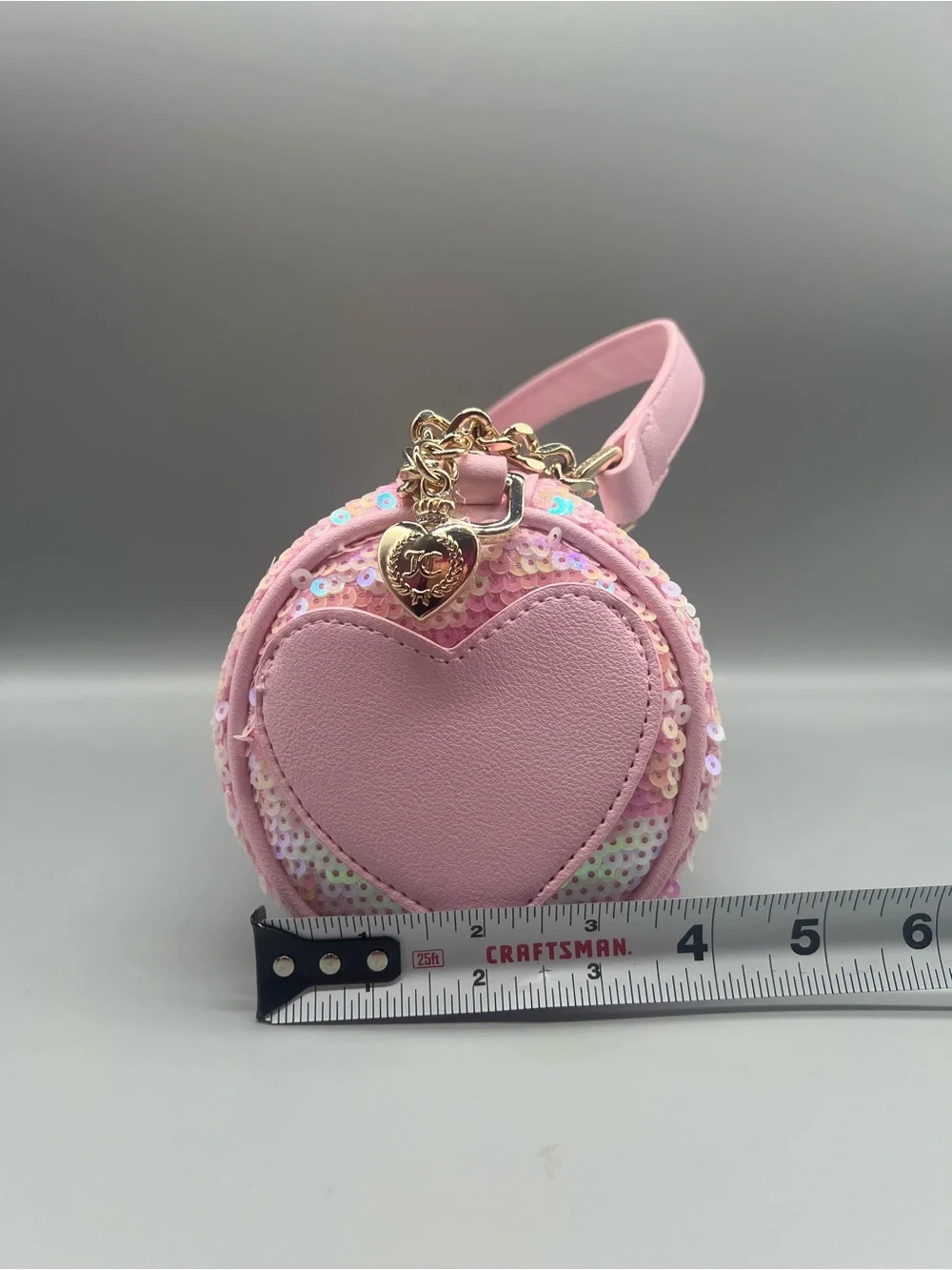 Juicy couture sequin shoulder bag purse